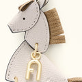 Furla Allegra Horse Charm in White - Charms 