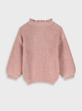 Children's Pink Blouse Knitwear For Girl