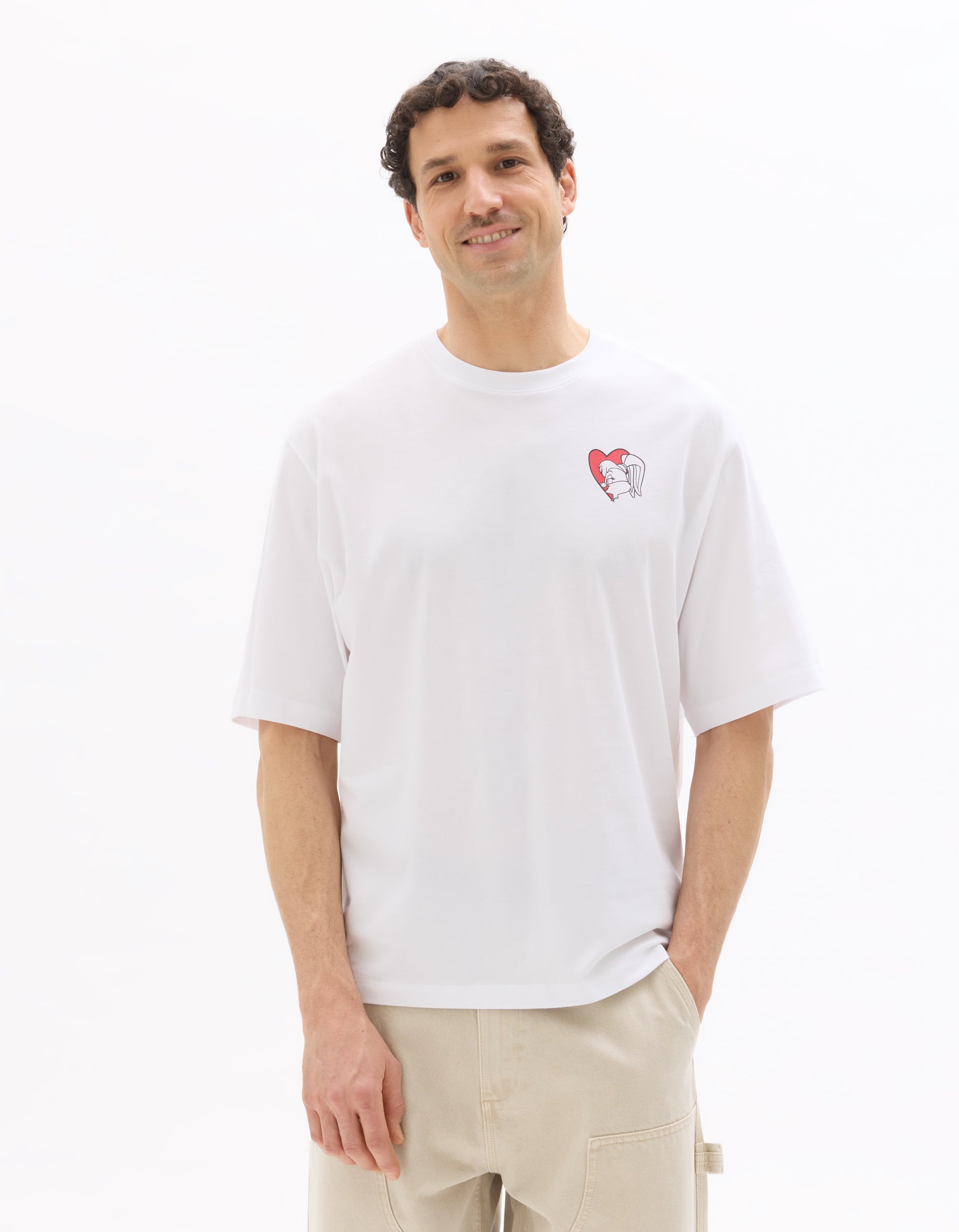 White2 tee shirt for men