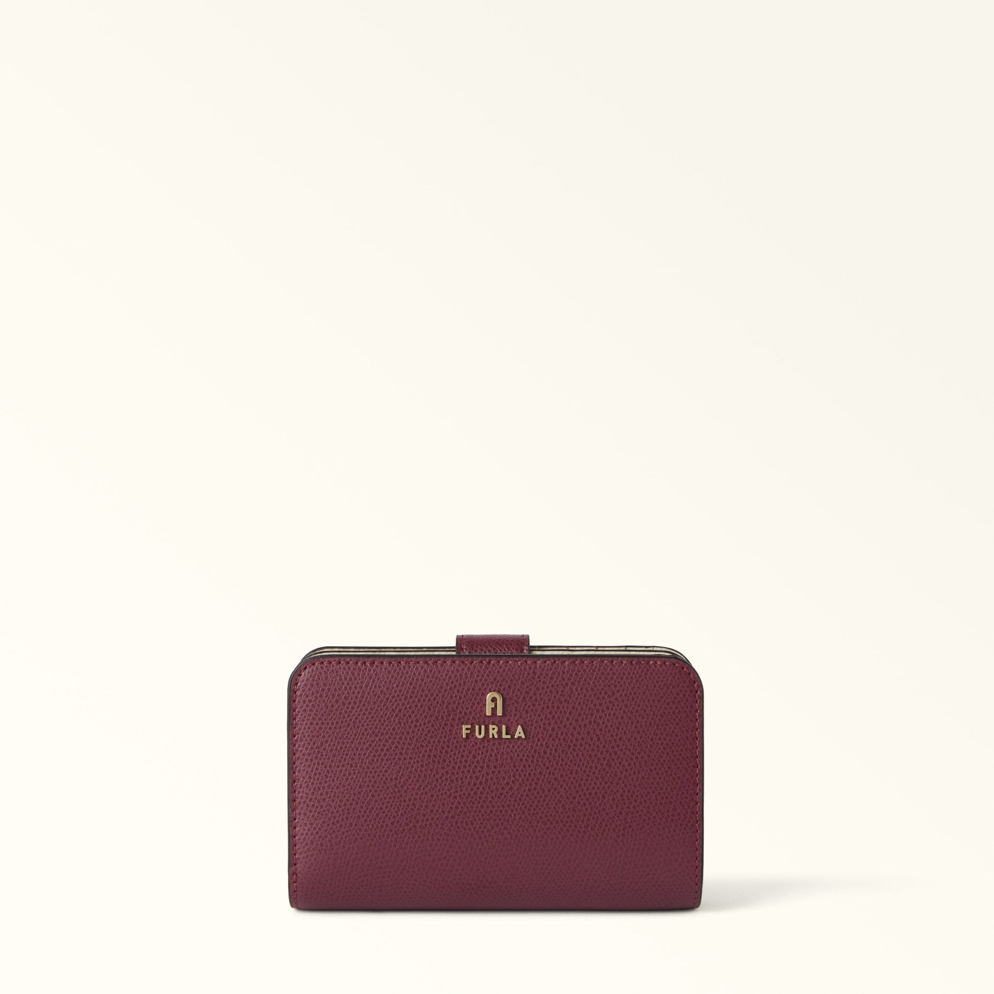 Furla Camelia M Compact Wallet in White - Wallets 