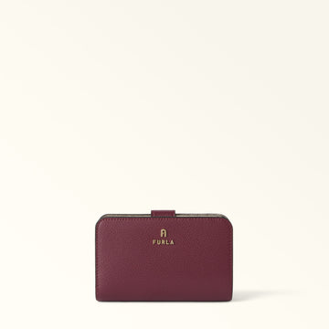 Furla Camelia M Compact Wallet in White - Wallets 