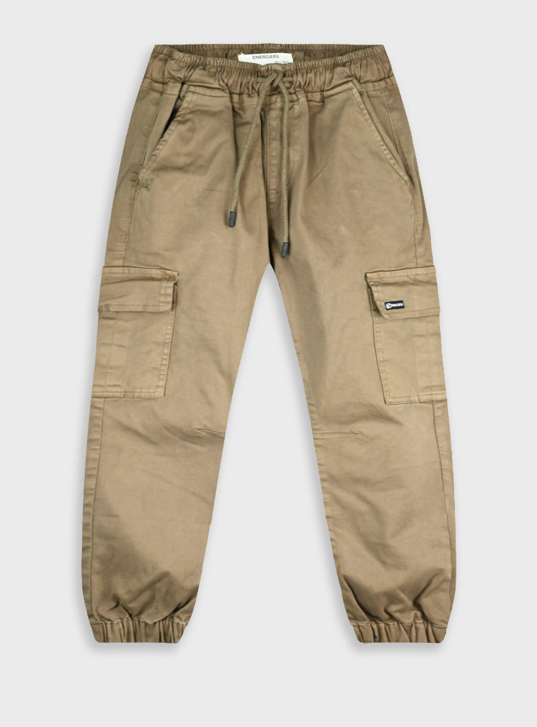 Cotton Boy Trousers - Chocolate