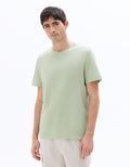 Regular Fit Crew Neck 100% Cotton T-Shirt Celio