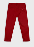 Children's Burgundy Trousers For Boy