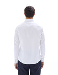 Optical White Long Sleeves Shirt - Celio Lebanon