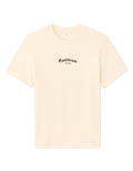 Celio Boxy Crew Neck Equilibrium Print T-Shirt - Beige