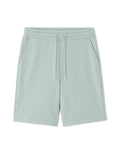 Celio Light Blue 100% Cotton Fleece Shorts - Blue