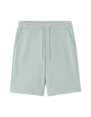 Celio Light Blue 100% Cotton Fleece Shorts - Blue