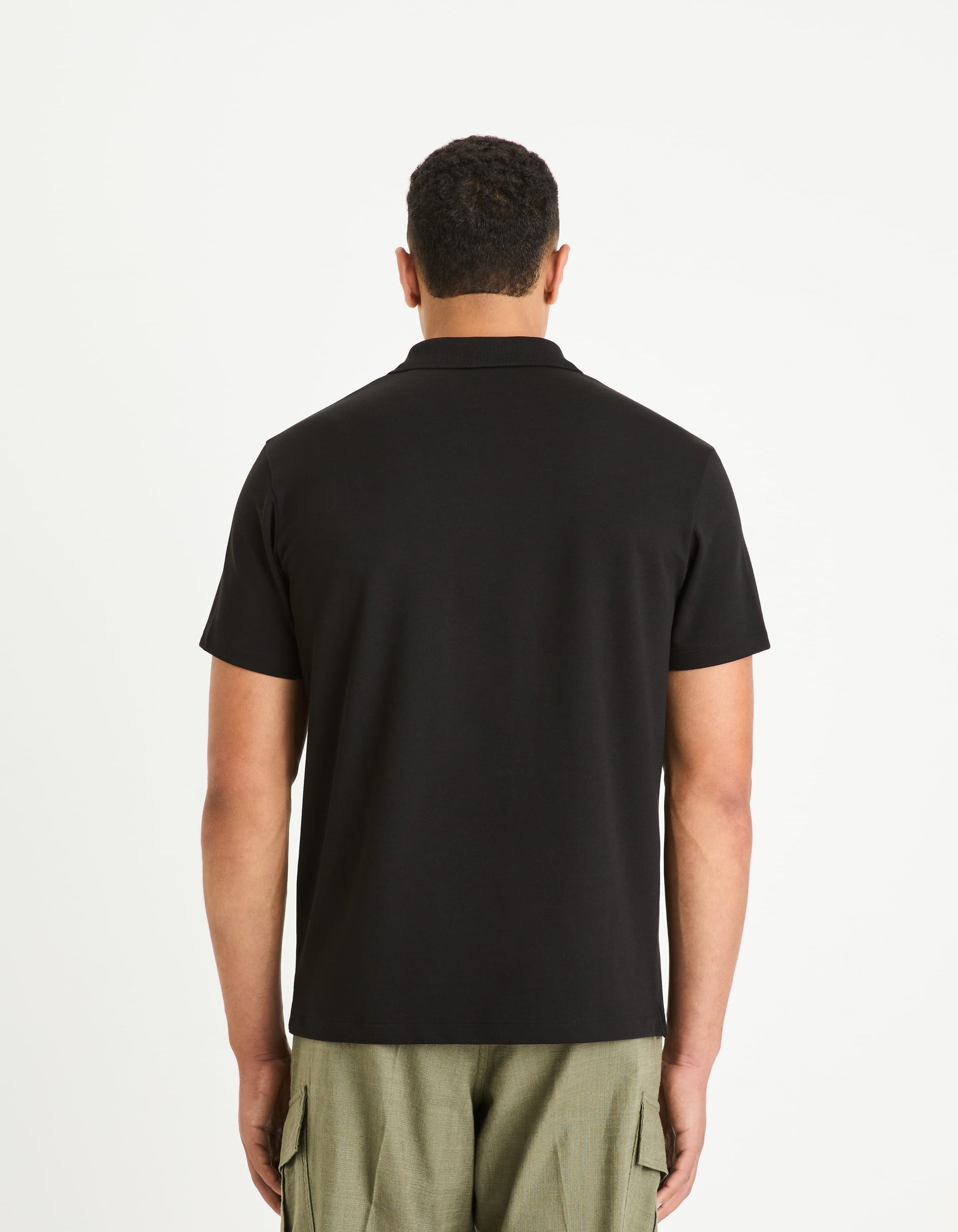 black Short sleeves Polo
