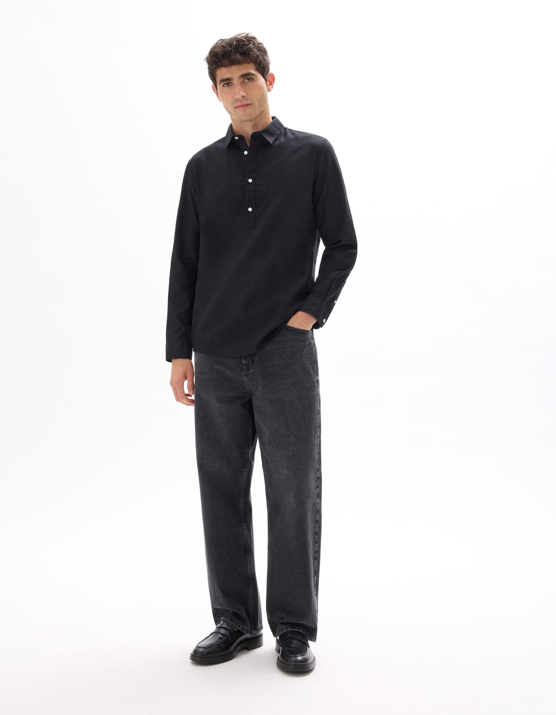 black Long sleeves Shirt