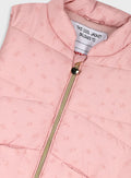 Children's Pink Jacket Sleeveless For Girl