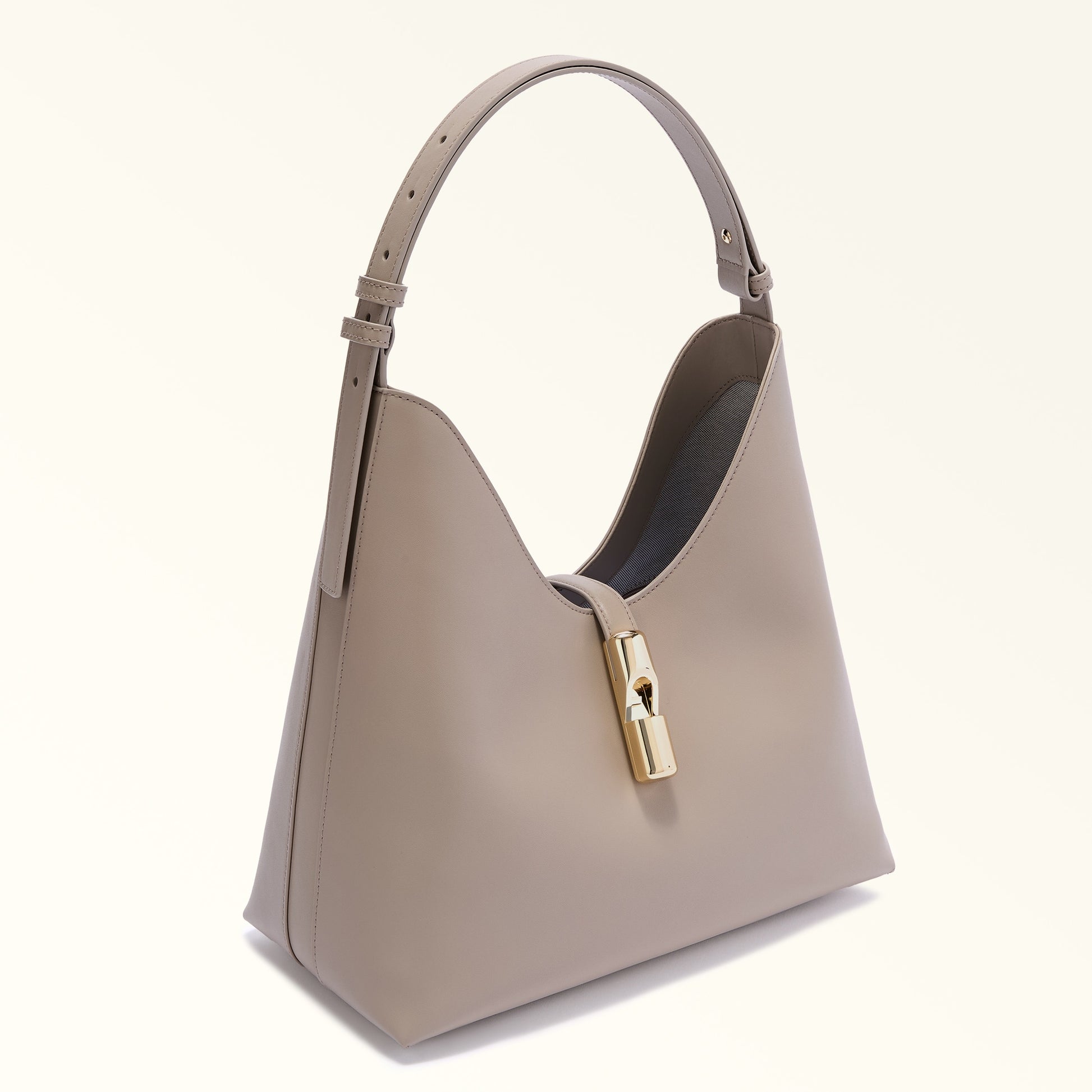 Furla Goccia M Hobo in White - Bags 