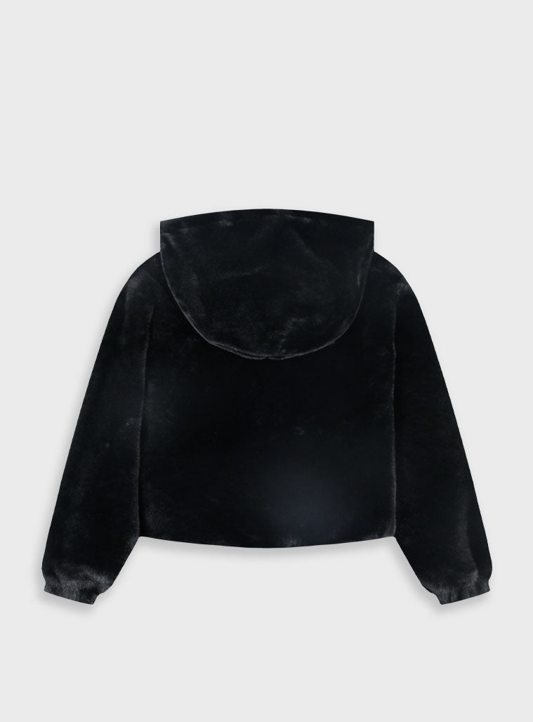 Girl Fake Fur - Black