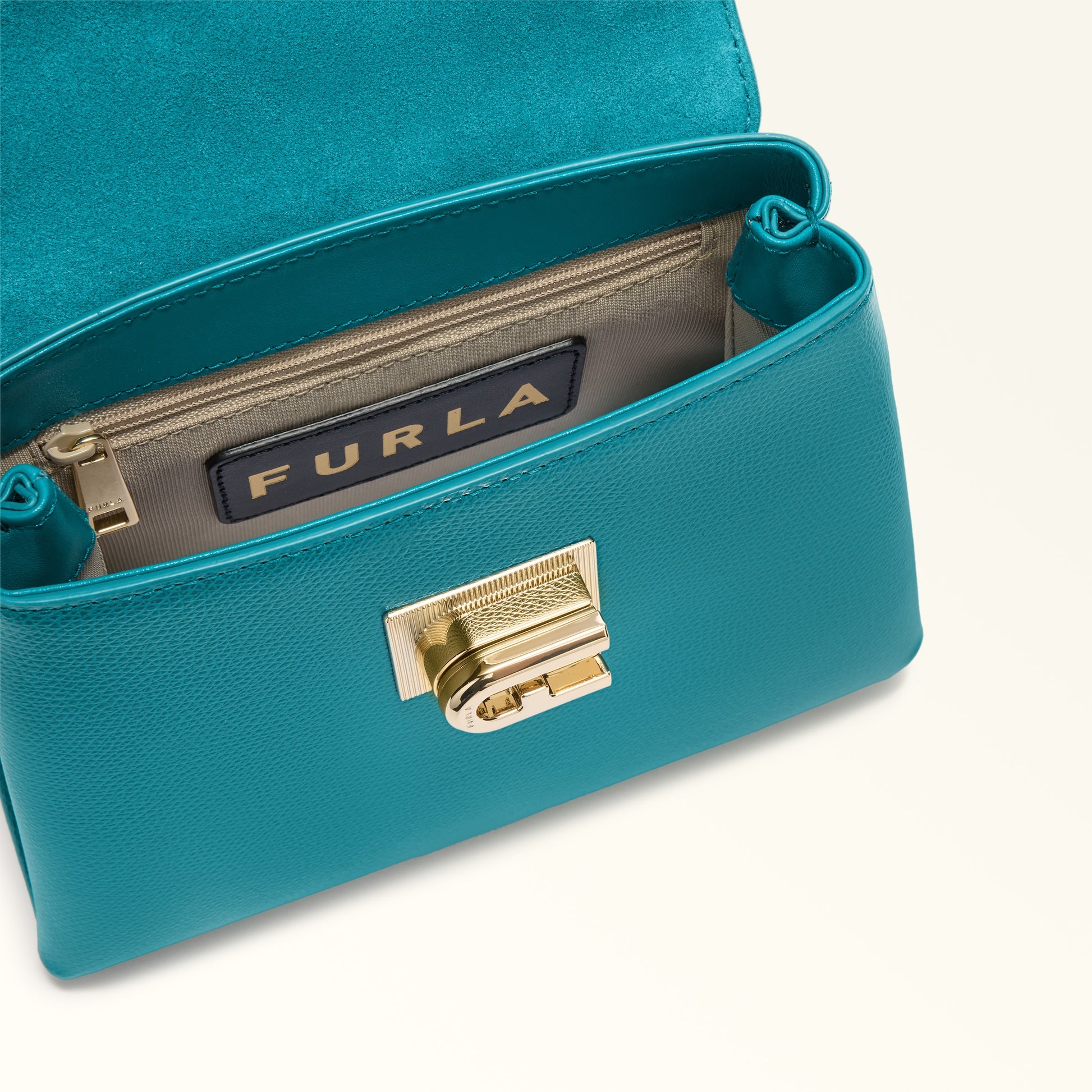 Furla 1927 Mini Top Handle Bag In Leather