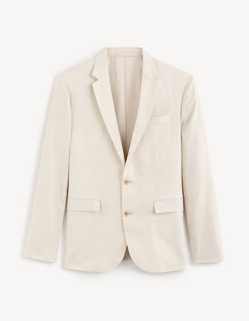 naturel suit jacket
