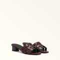 Furla Cilindro Mule Sandal T.50 in Brown - Shoes 