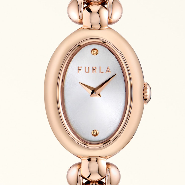 Furla Delizia Oval Case Watch 26X20Mm in Pink - Watches 