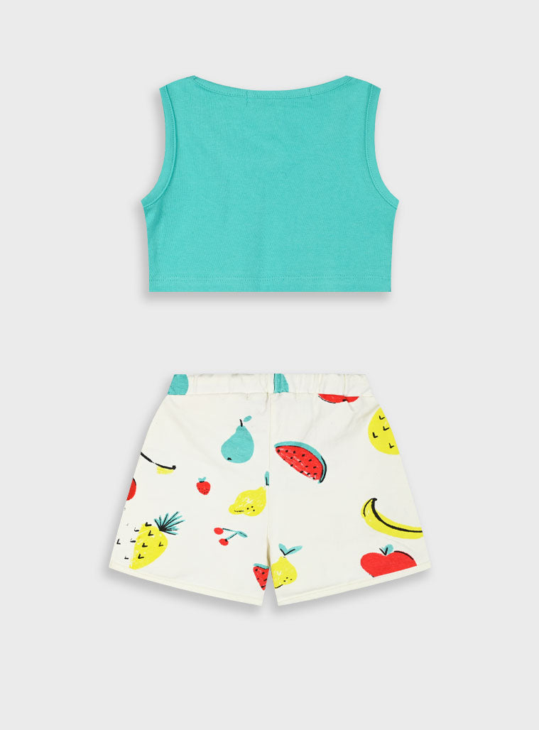 Set with print for girls Energiers