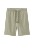 Textured 100% Cotton Khaki Bermuda Shorts Celio