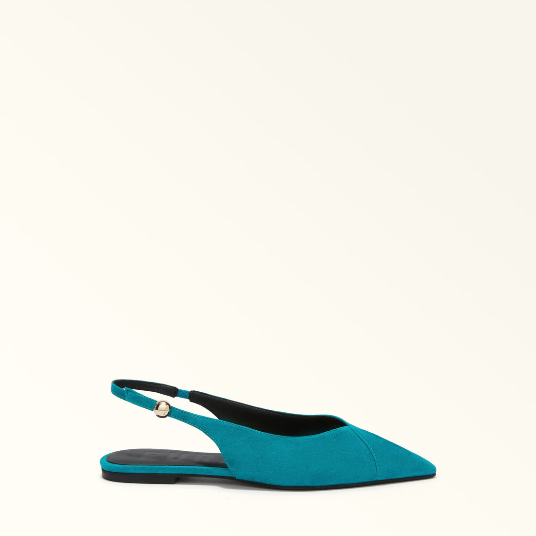Furla Sfera  Slingback Ballerina T.10 in Blue - Shoes 