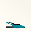 Furla Sfera  Slingback Ballerina T.10 in Blue - Shoes 