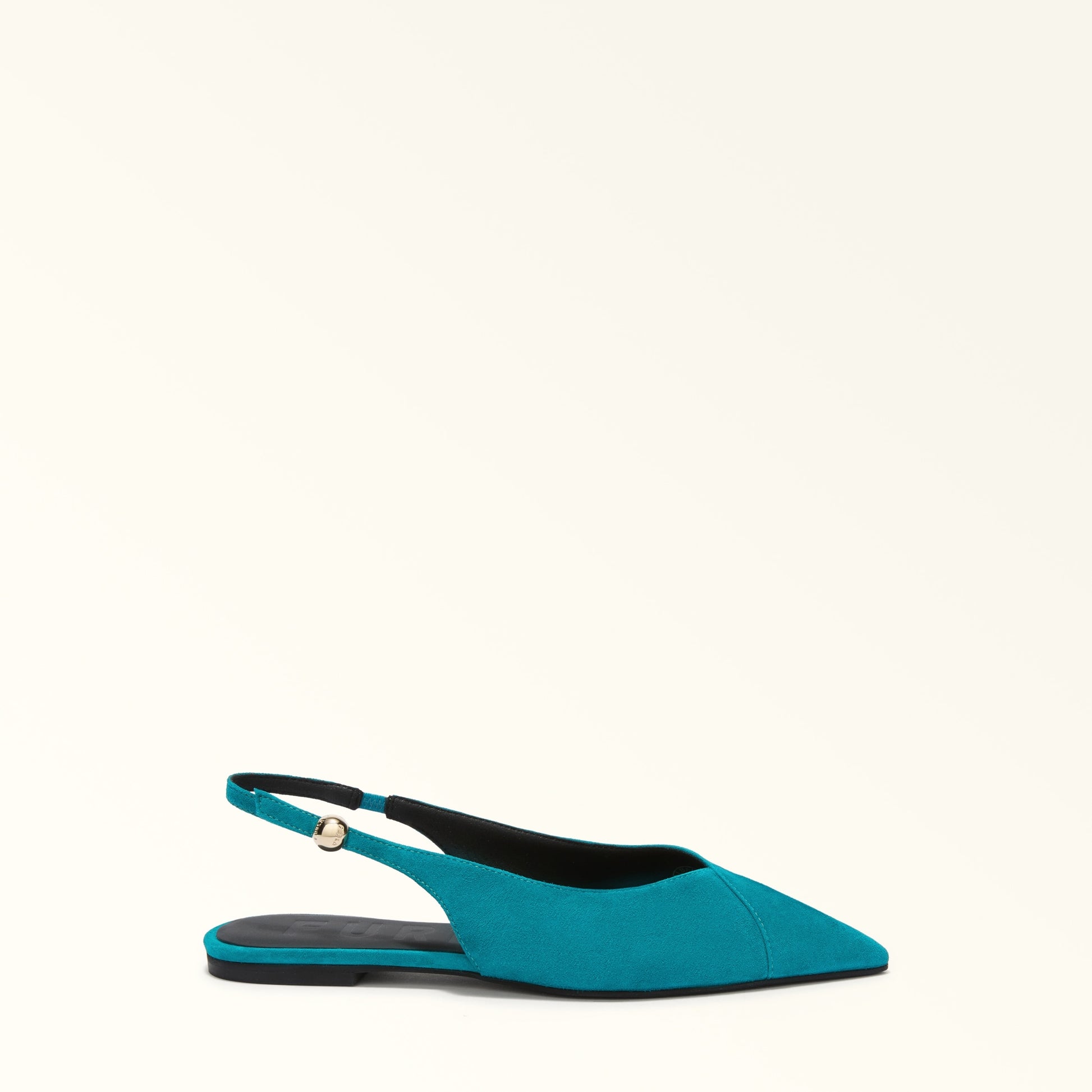 Furla Sfera  Slingback Ballerina T.10 in Blue - Shoes 