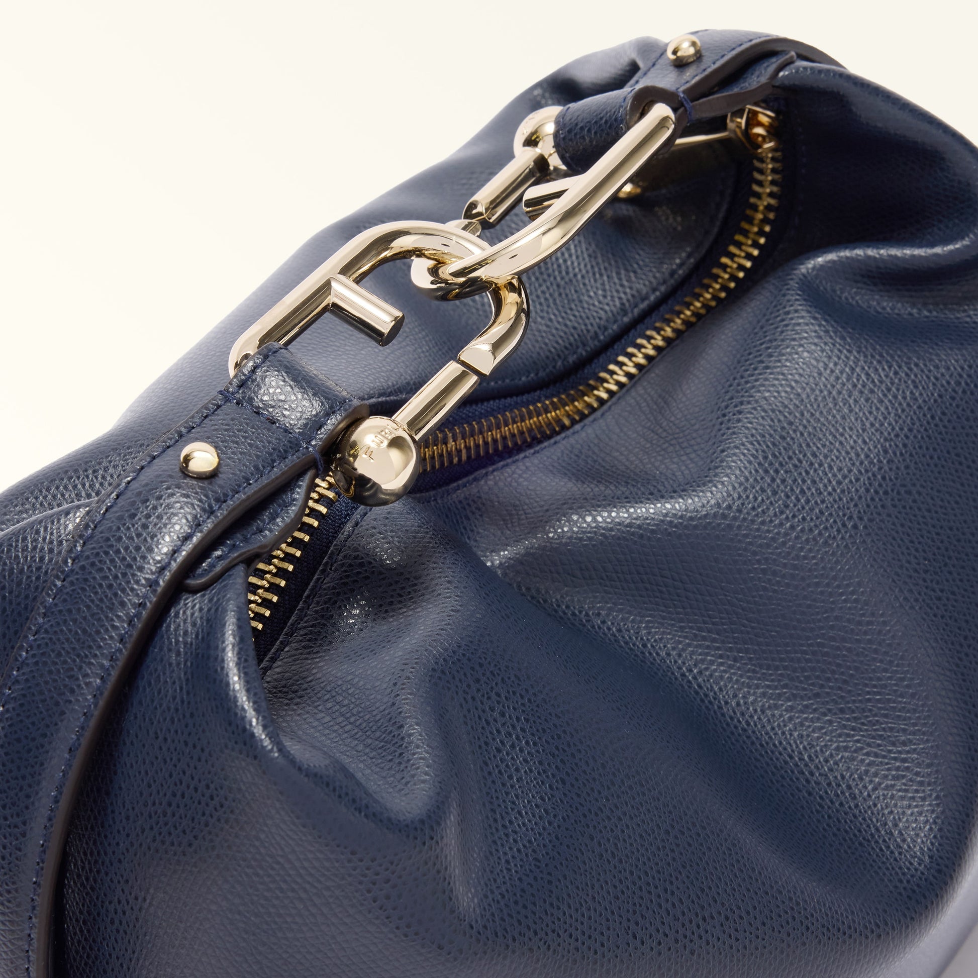 Furla Tonie M Hobo Bag In Leather