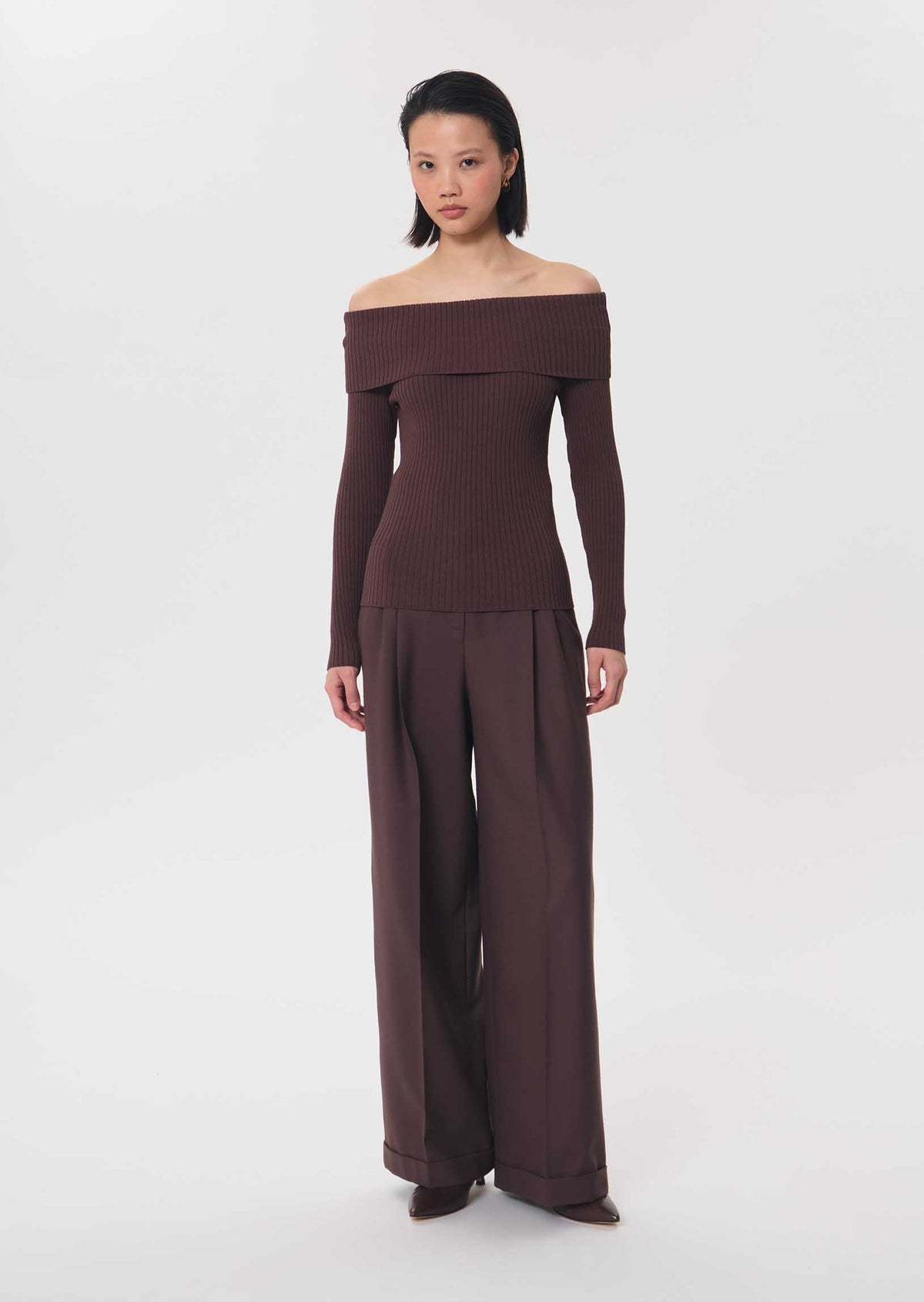 Philippine sweater in brown by Tara Jarmon