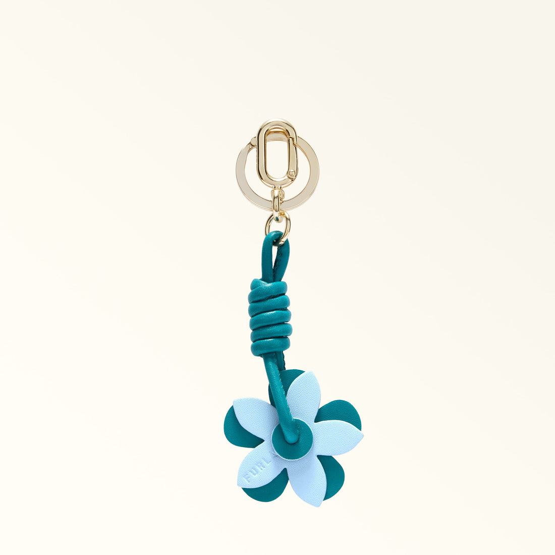 Furla Allegra Keyring Flower in Blue - Charms 