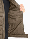 FUBLACK KHAKI PUFFY - Celio lebanon