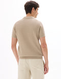 Sand Short Sleeves Polo - Celio Lebanon