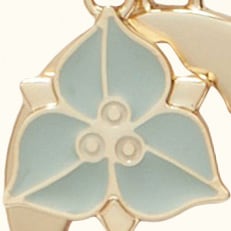 Keychain Furla Crystal Rugiada