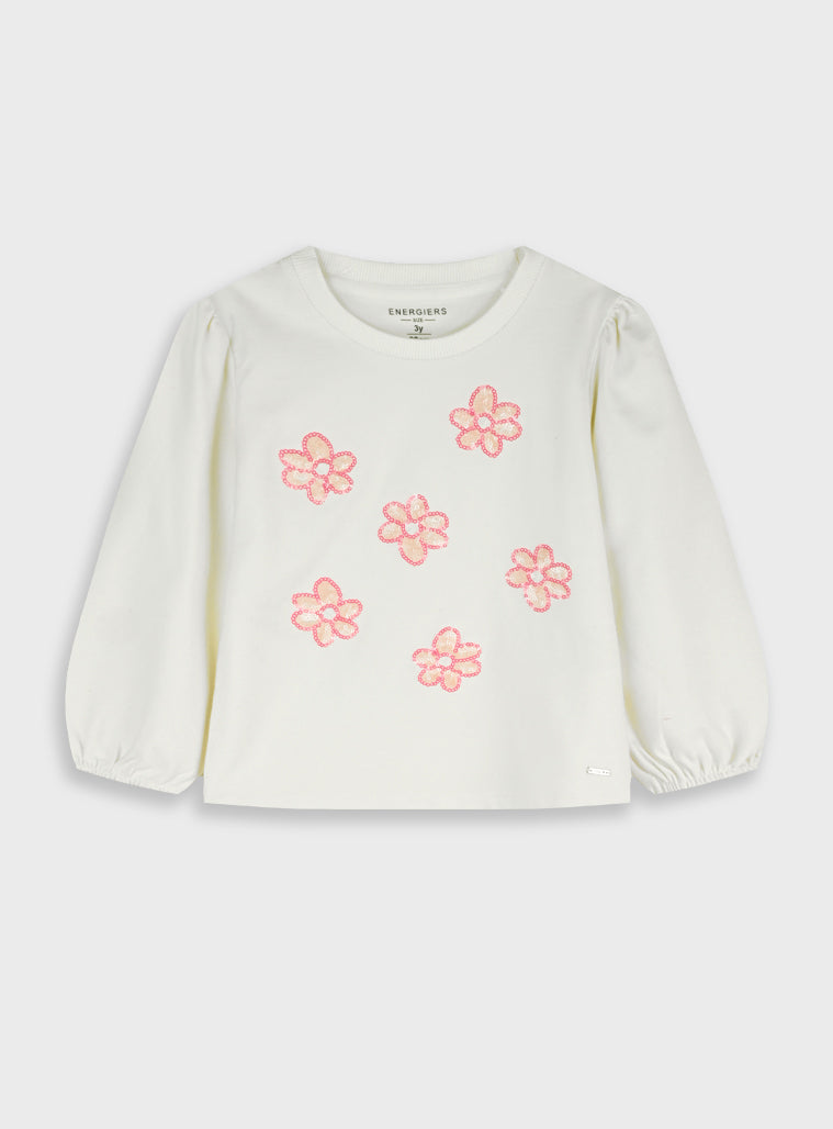 Cotton Girl Blouse - Ecru
