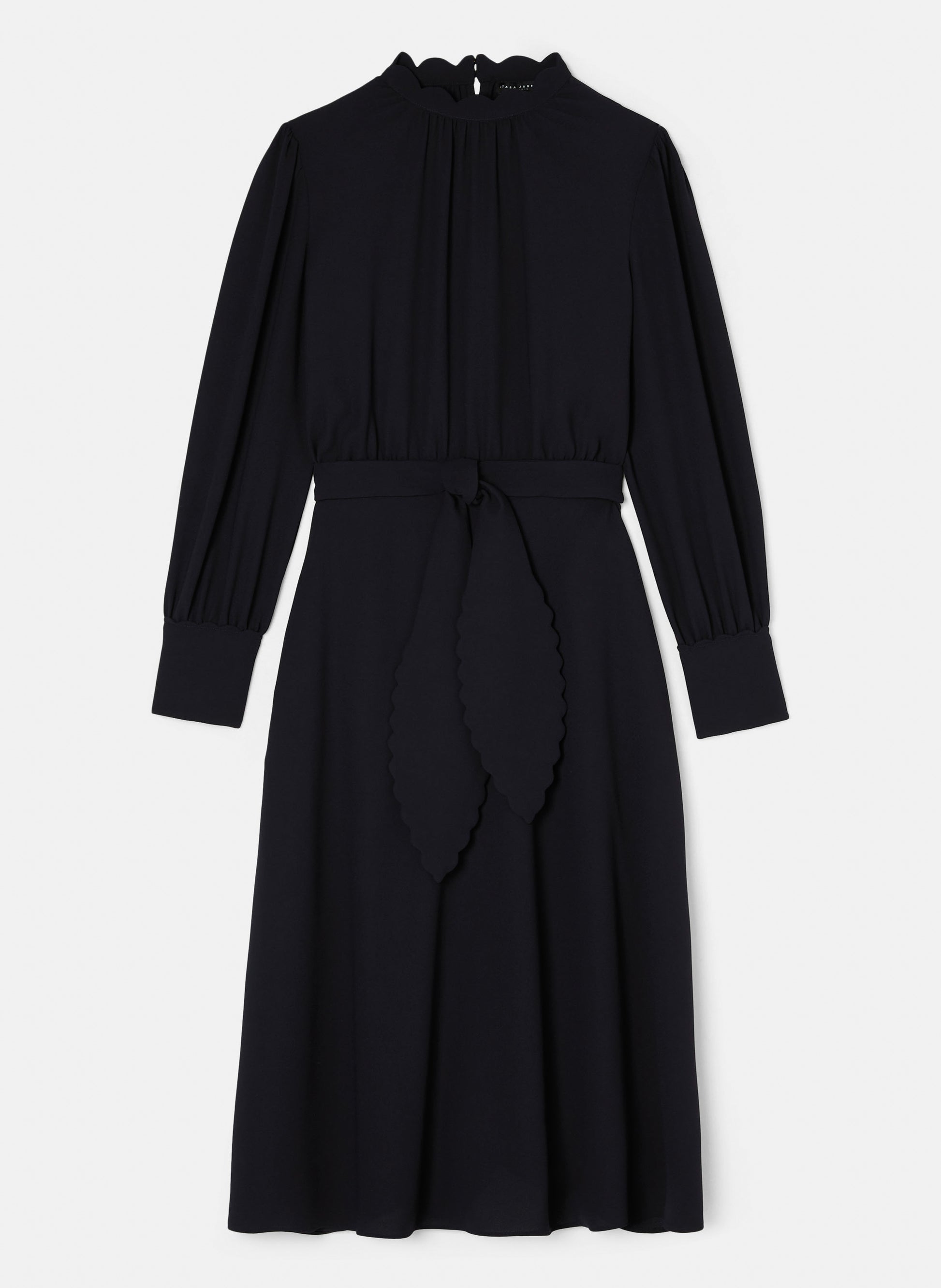 Rowen midnight blue crepe dress by Tara Jarmon Lebanon