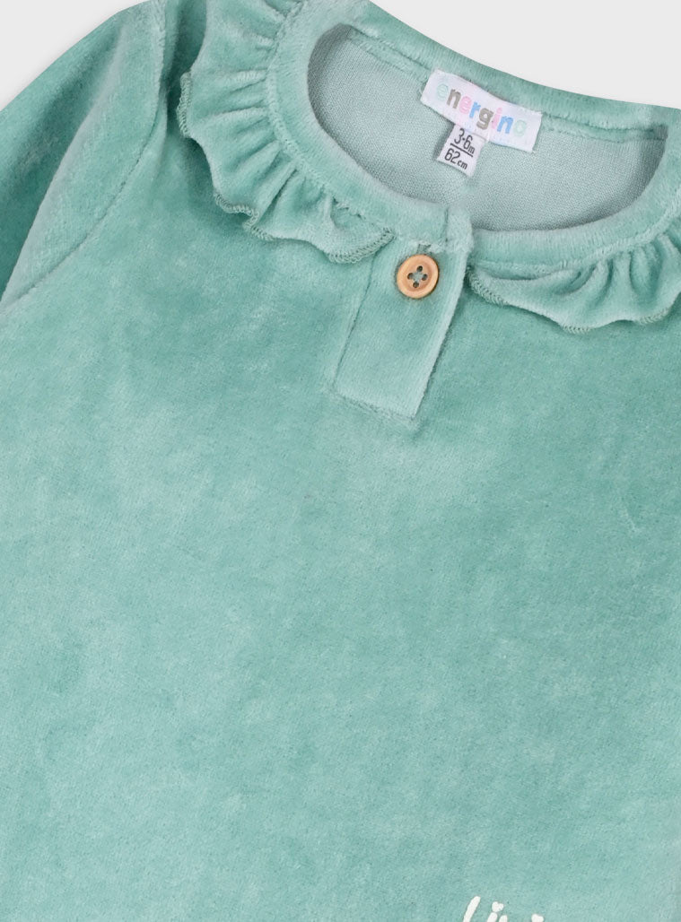  Multi Infant'S Set(Blouse,Leggins) For Girl