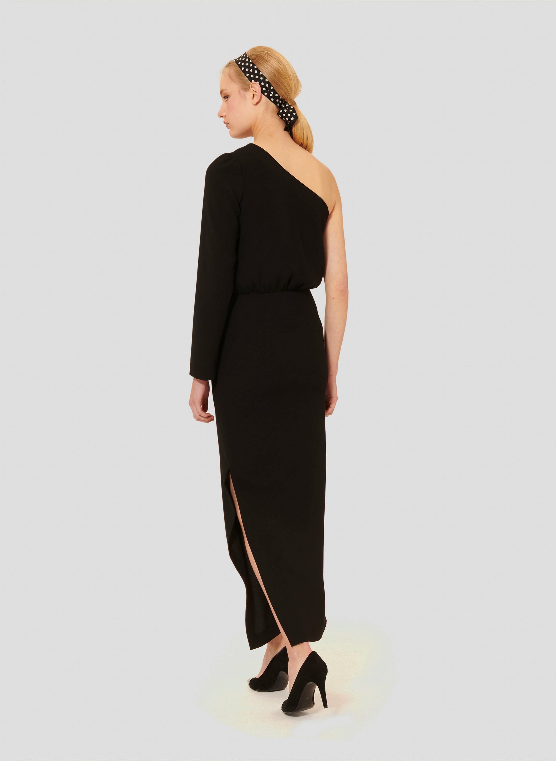 Richie Black Crepe Dress by Tara Jarmon Lebanon