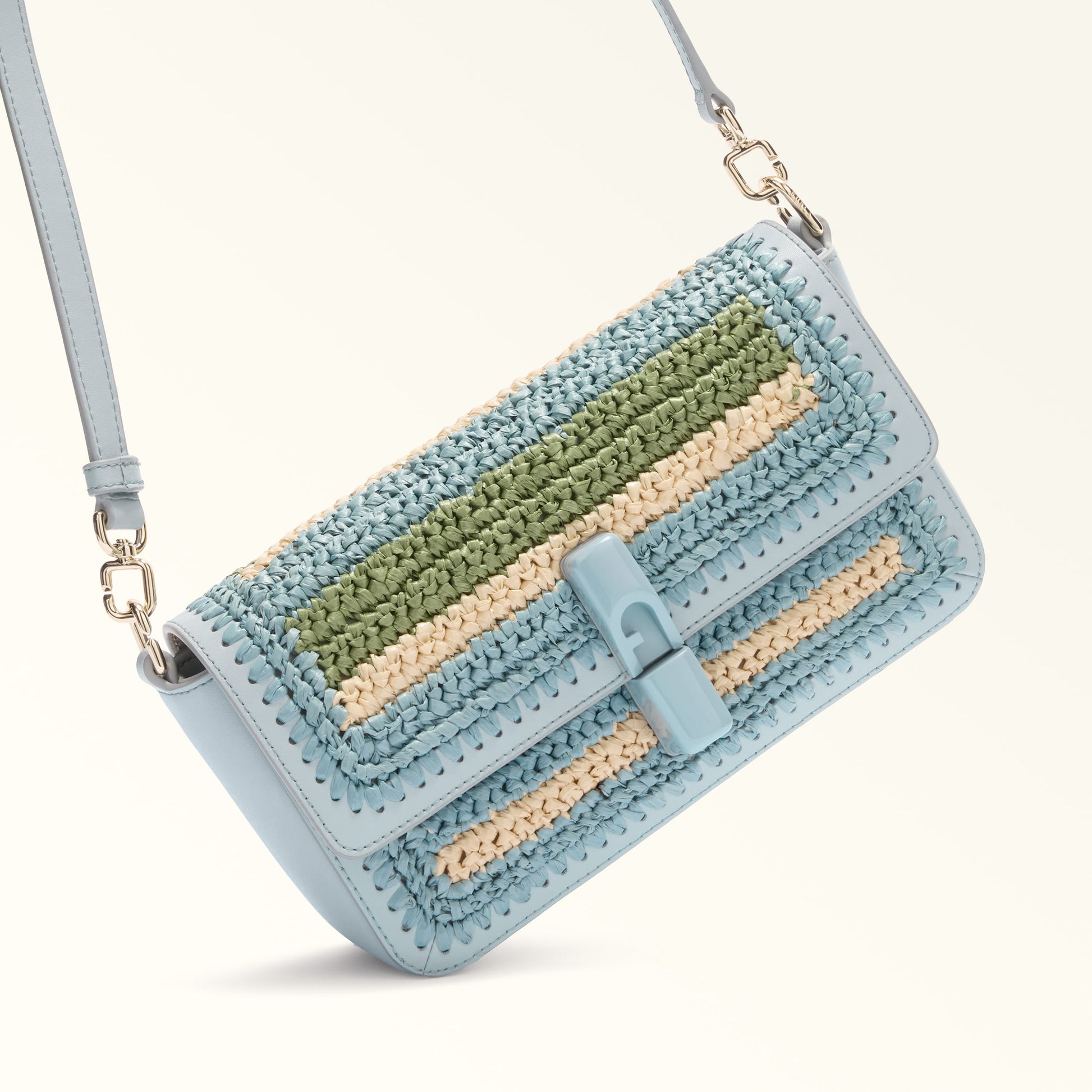 Furla Iride S Crossbody in Blue - Bags 