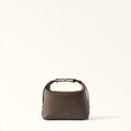 Furla Tonie Mini Hobo in Grey - Bags 