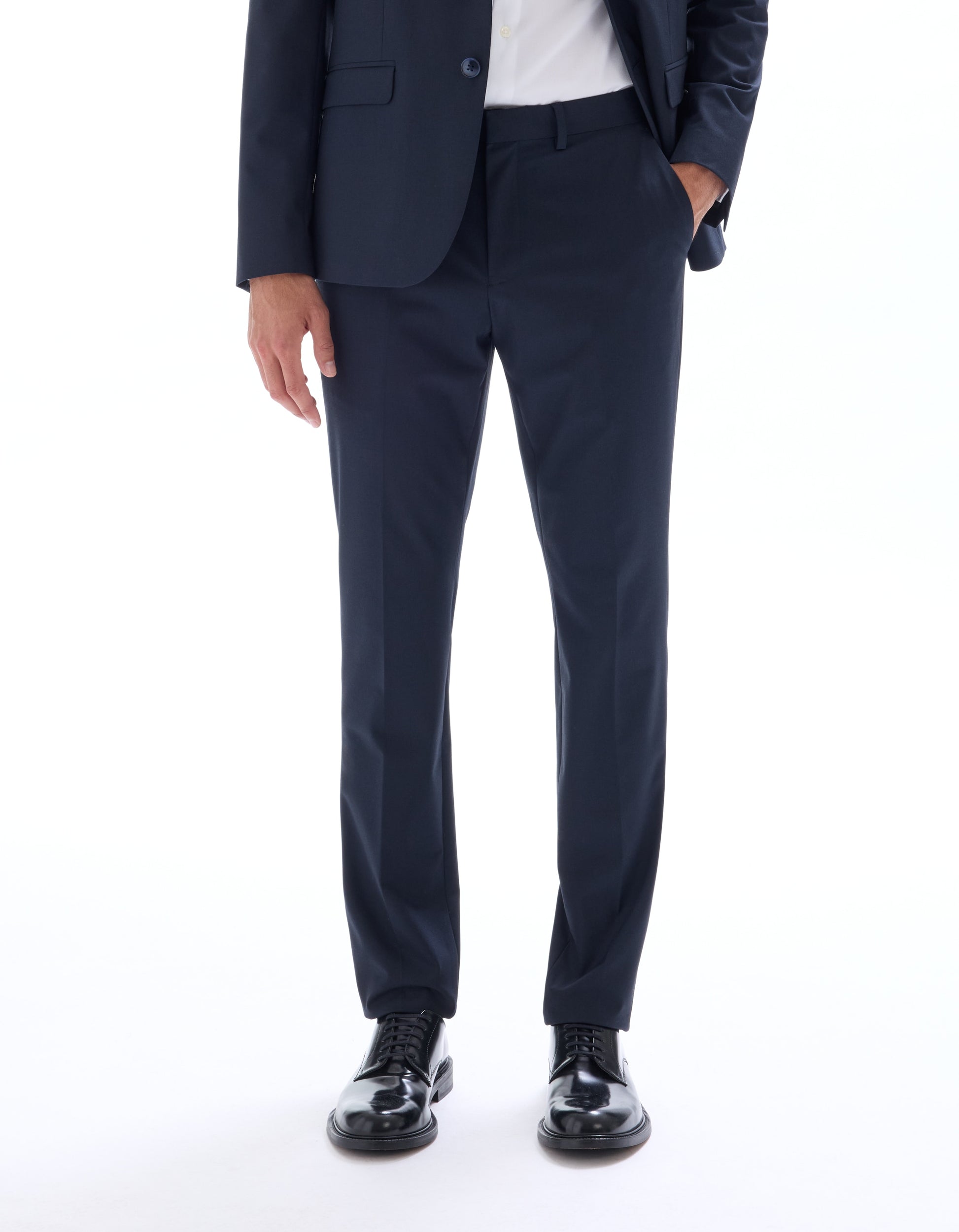 Navy Suit Pants for Men