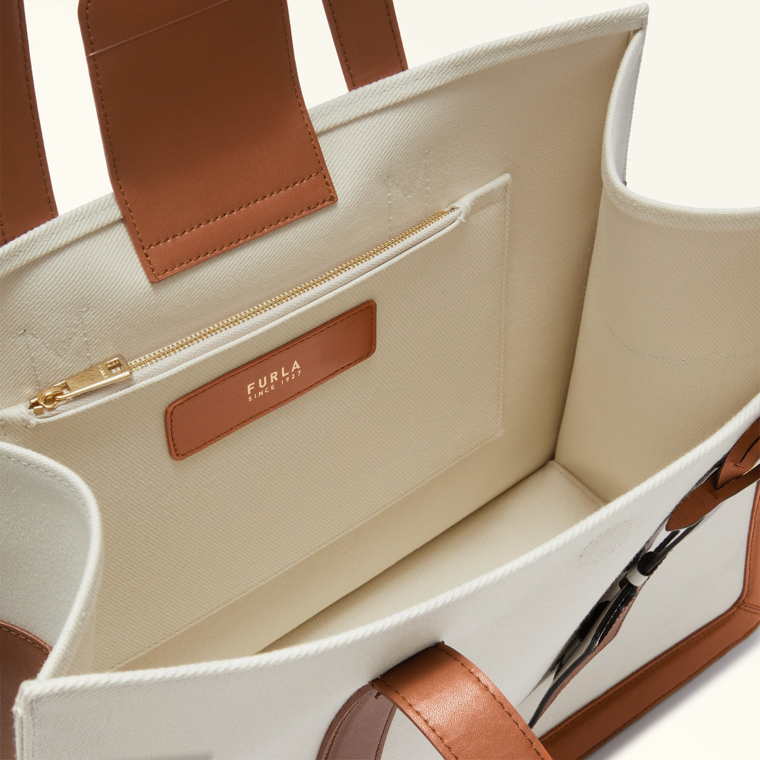 Tote Bai-Furla Baia Toni Cognac
