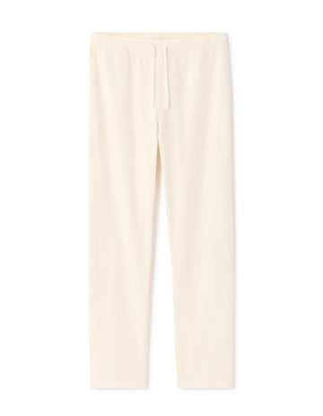 Celio Regular fit ribbed knit 100% cotton joggers - Beige