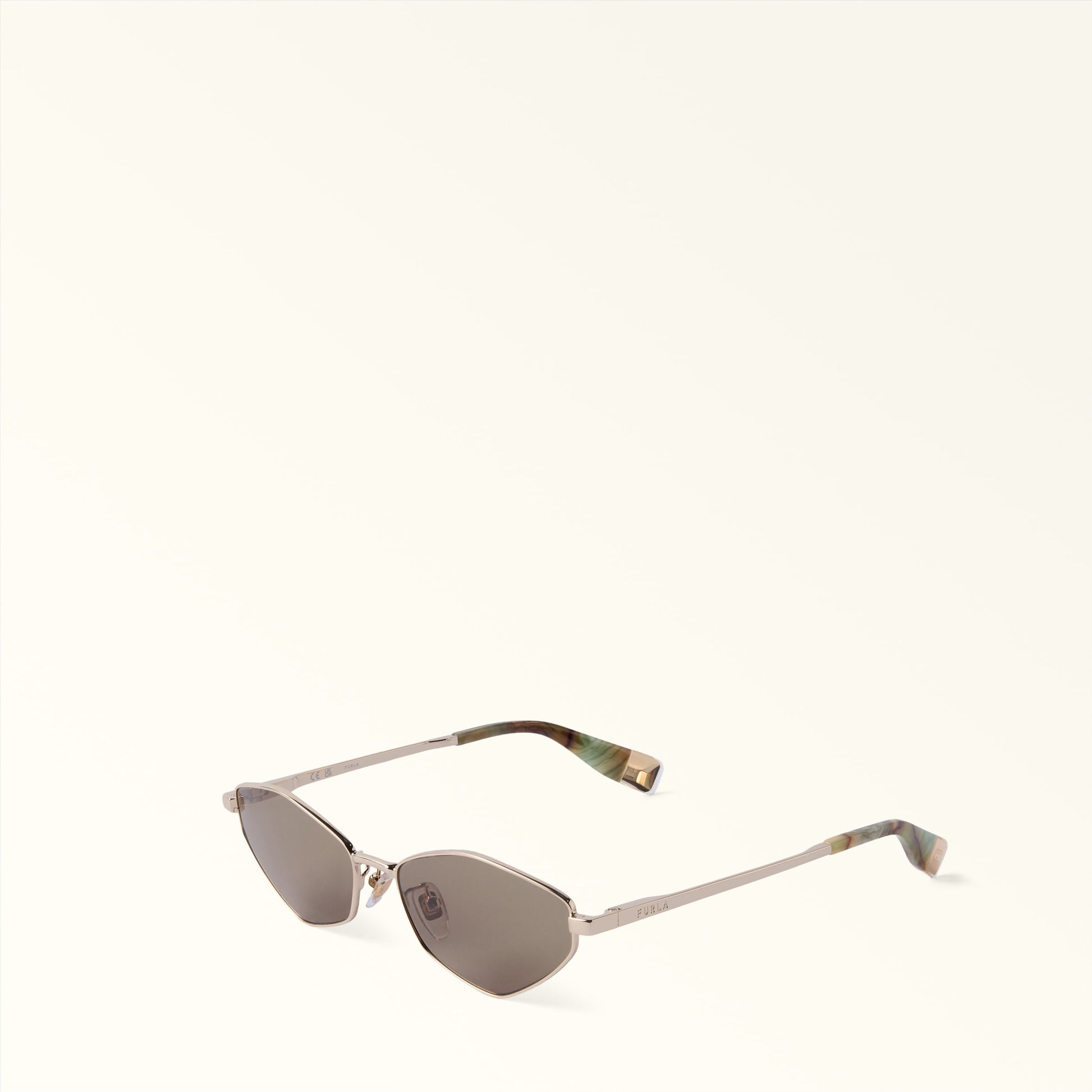 Furla Sunglasses Sfub17 in Gold - Sunglasses 