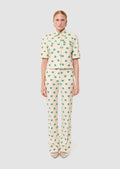Christine ecru hearts print shirt by Tara Jarmon Lebanon