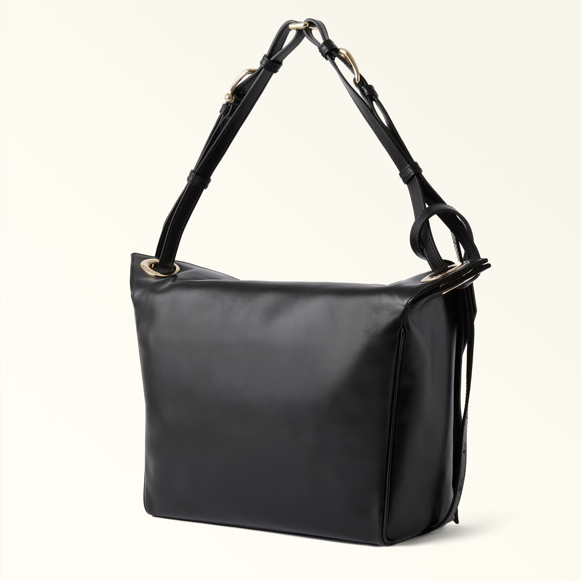 Furla Ginevra M Shoulder Bag in Black - Bags 