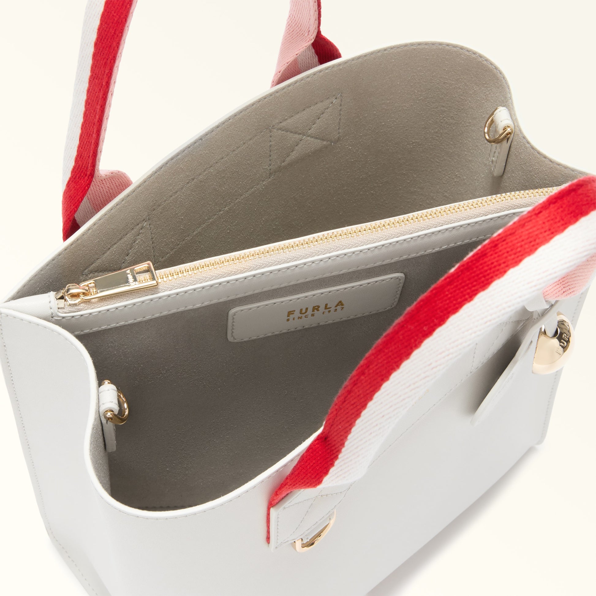 Furla Divide It S Tote in White - Bags 