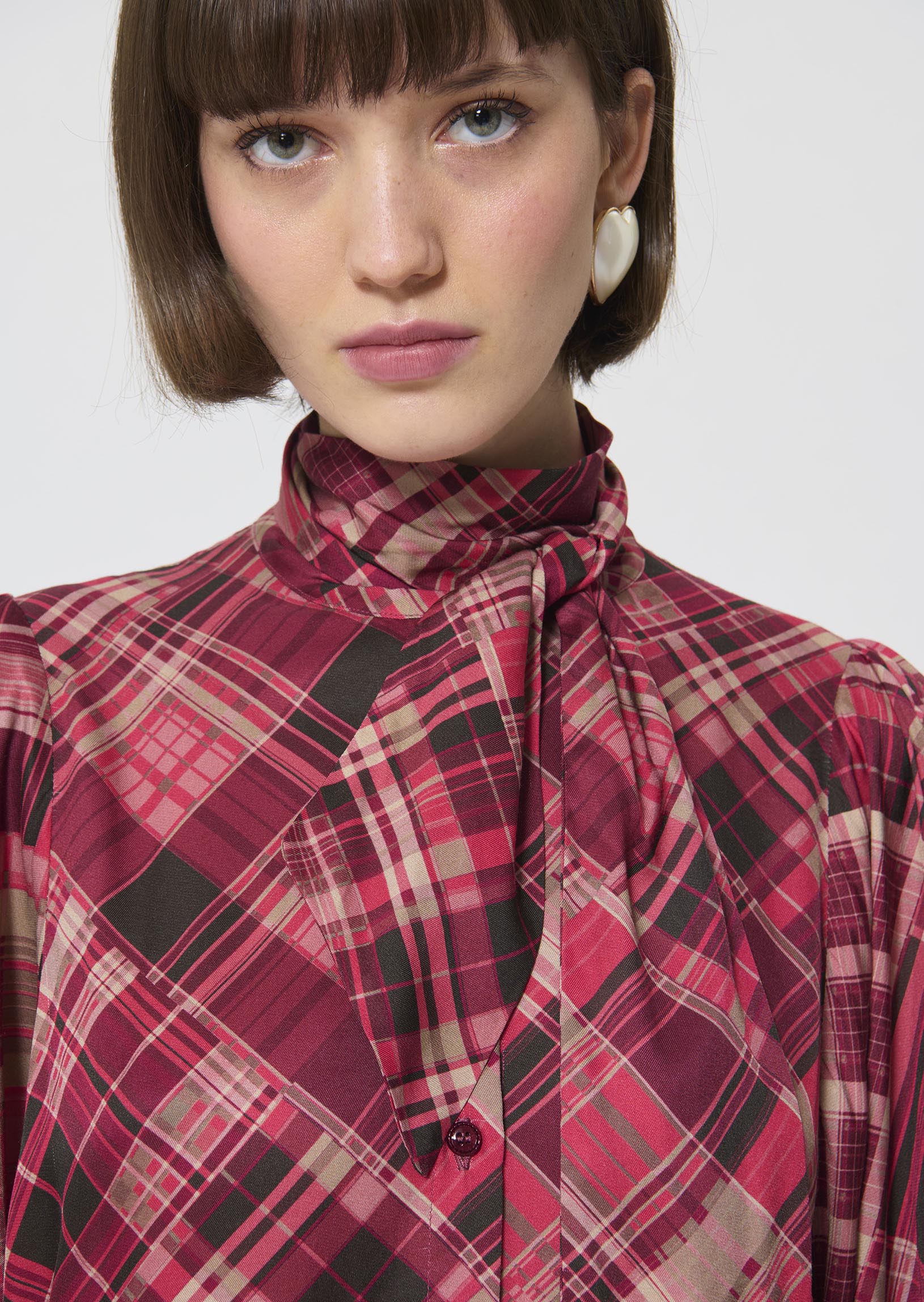 Candya  raspberry shirt for women