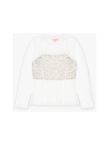 white blouse BLOUSE KHABBAZ