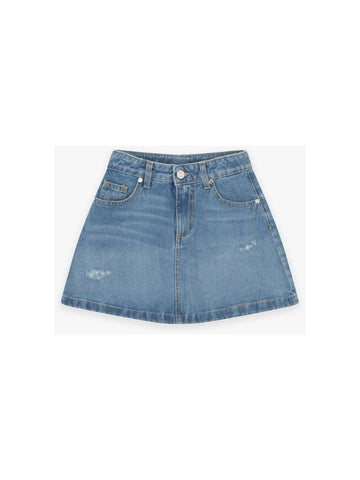 blue skirt SKIRT KHABBAZ