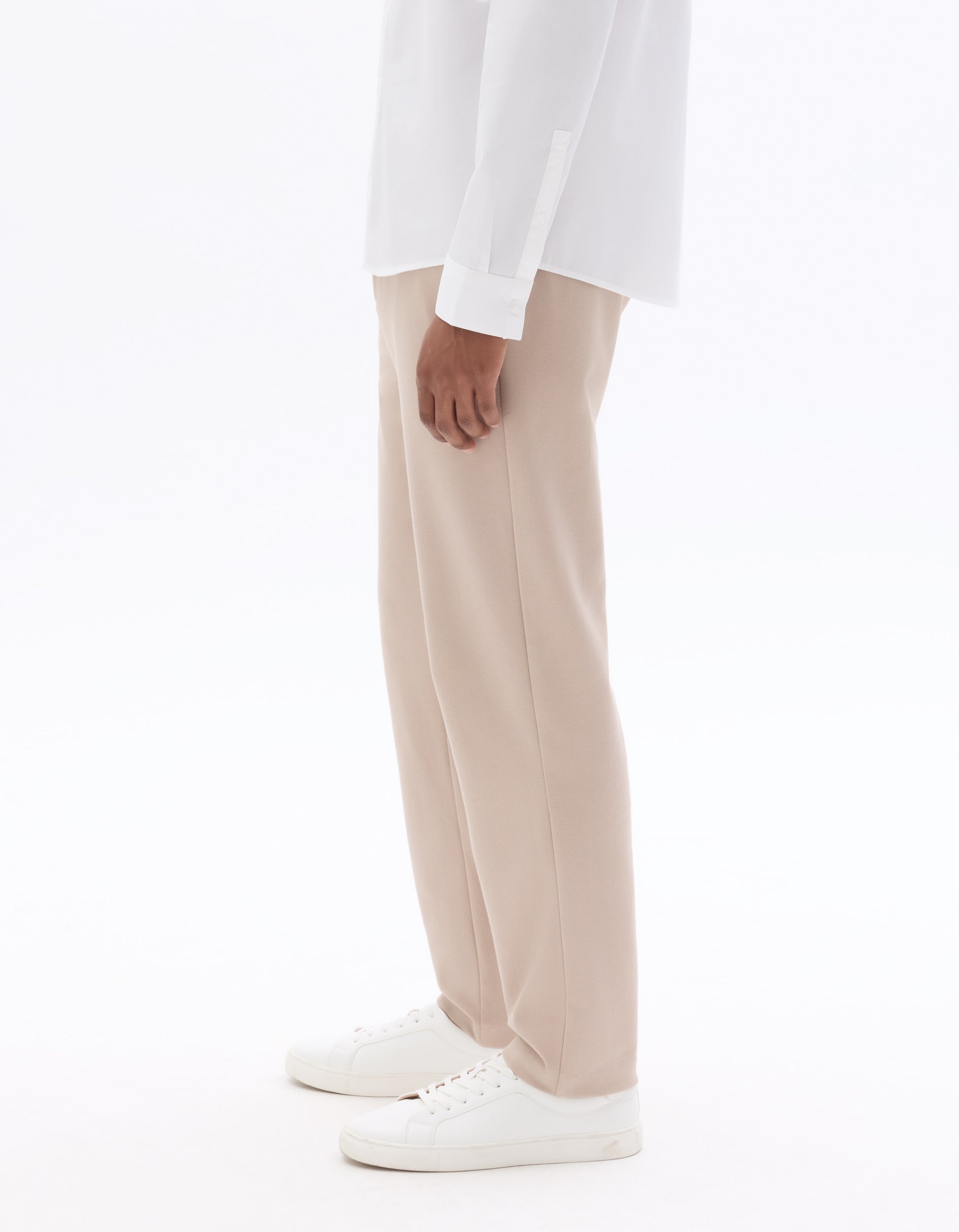Celio All-Day Slim Fit Knit Chino Pants - Beige