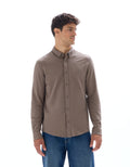 Marron Clair Long Sleeves Shirt - Celio Lebanon